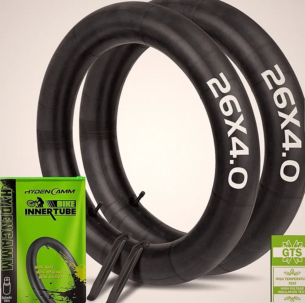 1/2 Pack 26X4.0 Fat Bike Tube 26X3.5/4.0 E-Bike Fat Bicycle Inner Tube AV Schrad