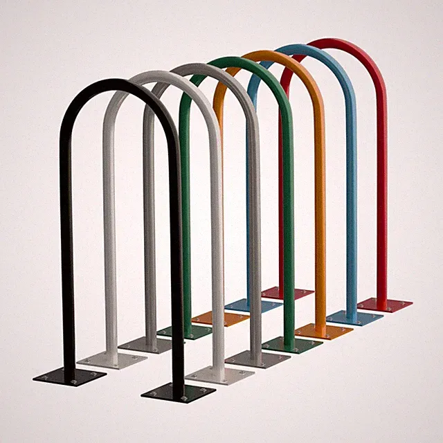 Sandbaggy In Ground Bike Rack | U Shaped, Commercial, Outdoor, 1 Loop, Steel